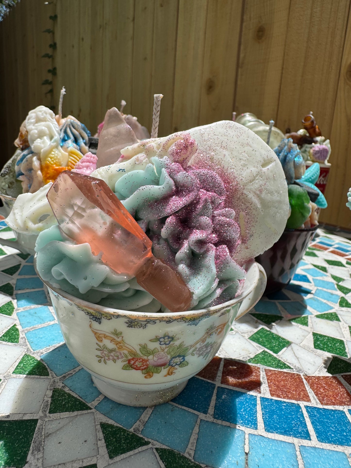 Depression Pink Stopper Dump Dug not frosted NYC- Seawall Breeze (Coconut Pineapple Salt)