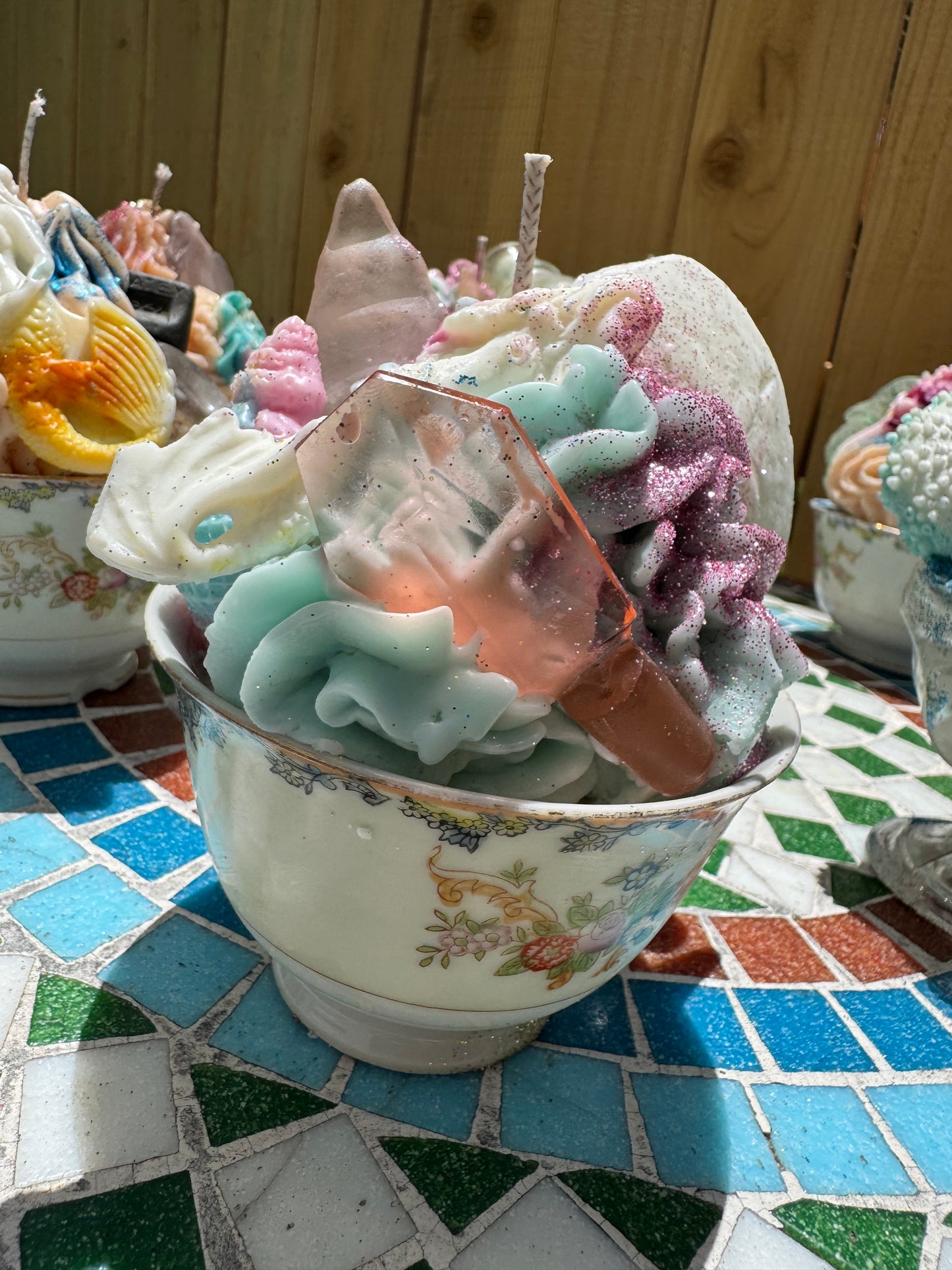 Depression Pink Stopper Dump Dug not frosted NYC- Seawall Breeze (Coconut Pineapple Salt)