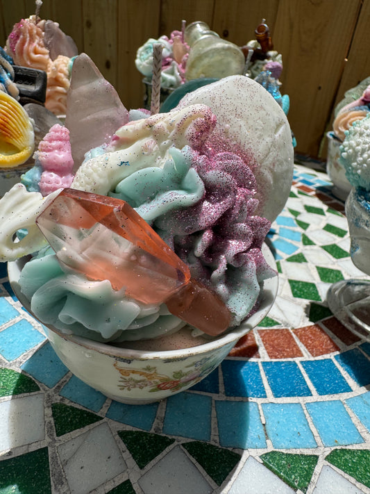 Depression Pink Stopper Dump Dug not frosted NYC- Seawall Breeze (Coconut Pineapple Salt)